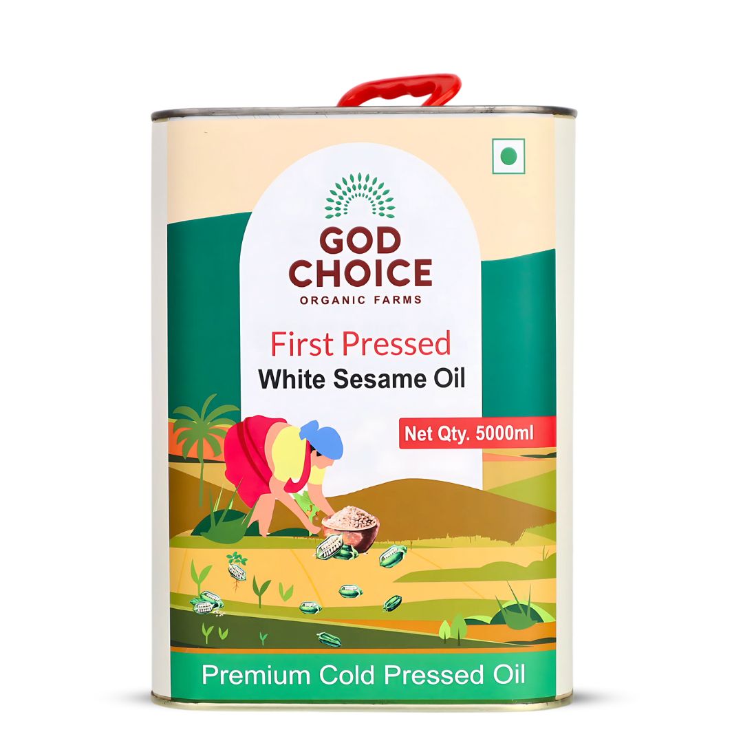 White Sesame Oil |Cold Pressed | Single-Filtered