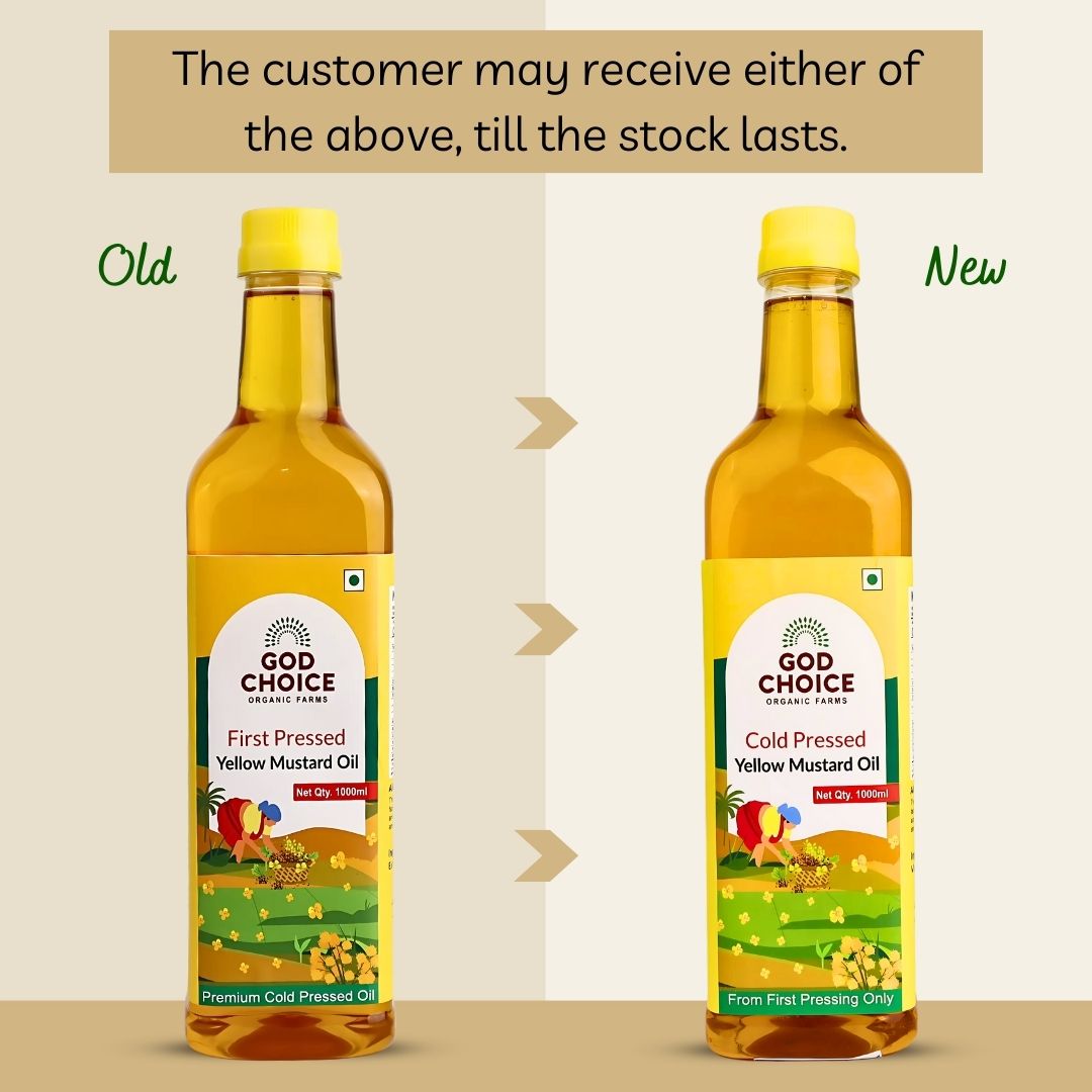 Yellow Mustard Oil | Cold Pressed | Single-Filtered