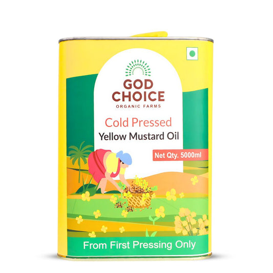 Yellow Mustard Oil | Cold Pressed | Single-Filtered