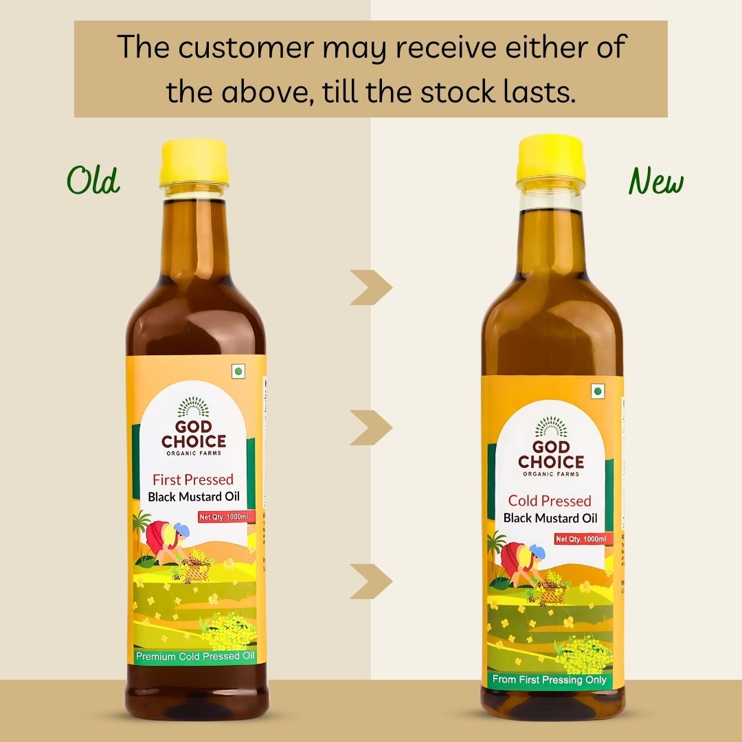 Black Mustard Oil | Cold Pressed |Single-Filtered