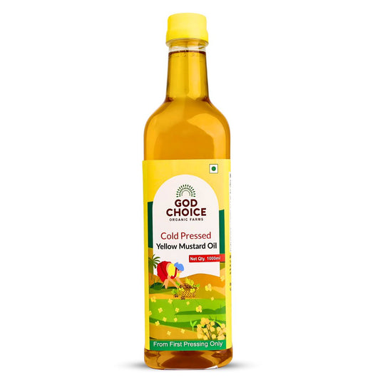 Yellow Mustard Oil | Cold Pressed | Single-Filtered