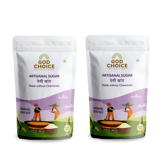 Artisanal Sugar Pack of 2 500 g