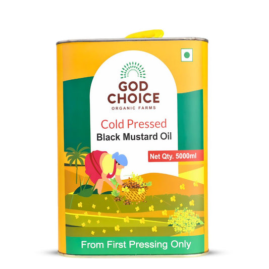Black Mustard Oil | Cold Pressed |Single-Filtered
