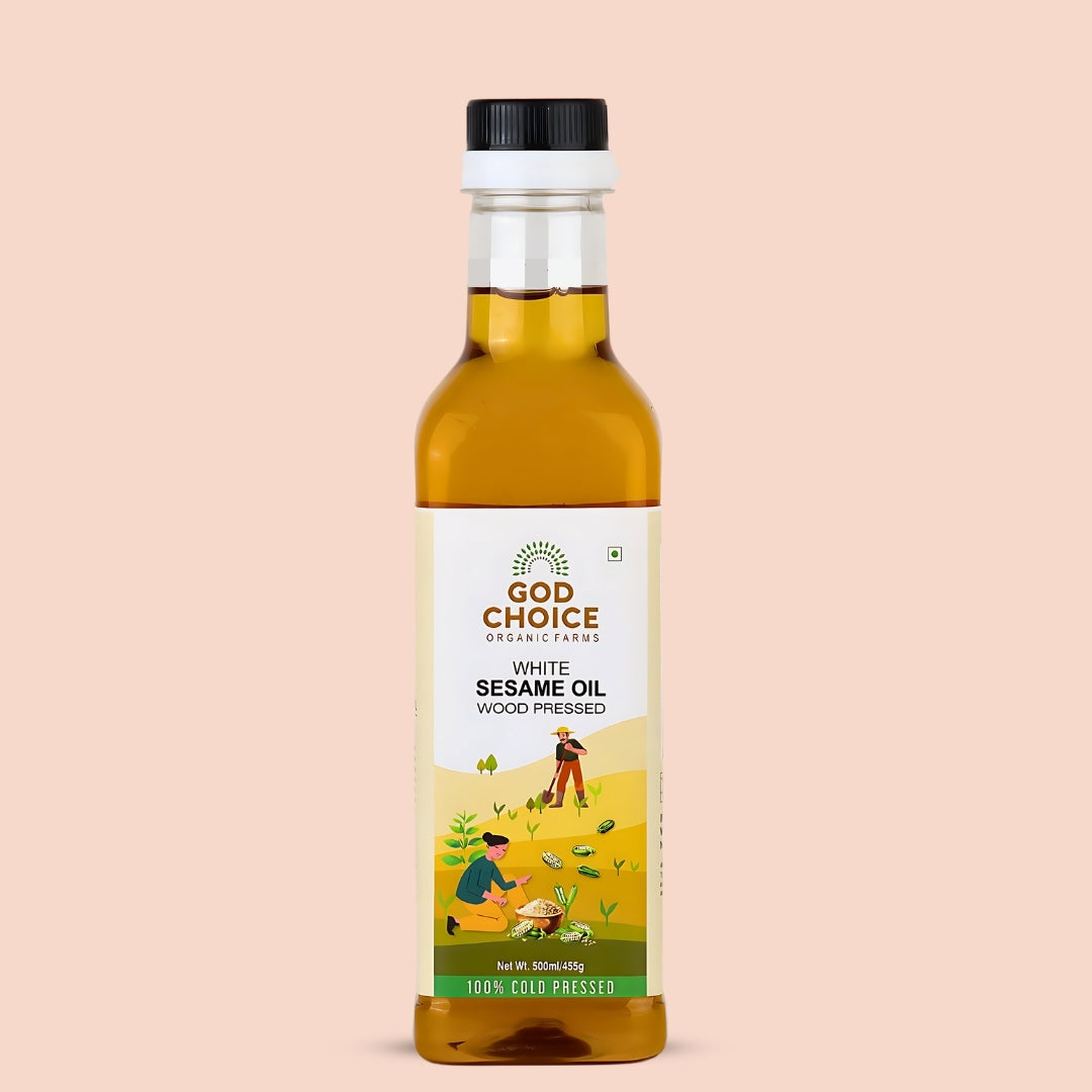 White Sesame Oil | Wood pressed | Single-Filtered