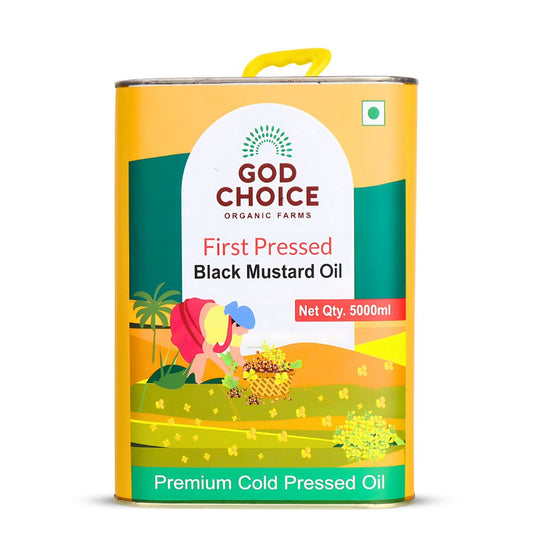Organic Black Mustard Oil | First Pressed |Single-Filtered