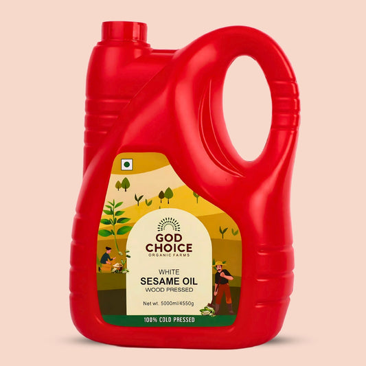 White Sesame Oil | Wood pressed | Single-Filtered