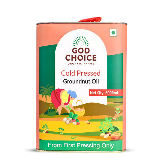 Groundnut Oil | Cold Pressed | Single-Filtered