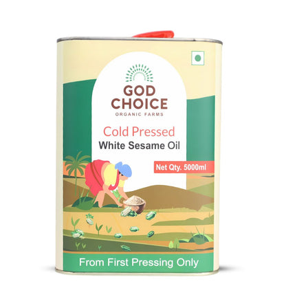 White Sesame Oil  |Cold Pressed | Single-Filtered