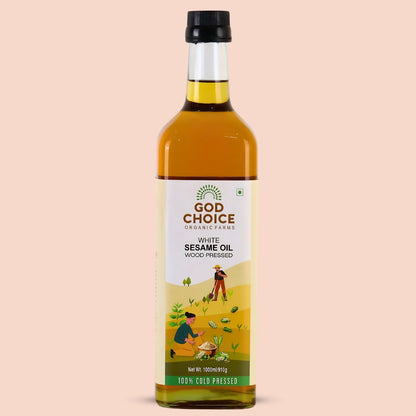 White Sesame Oil | Wood pressed | Single-Filtered