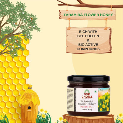 Taramira Flower Honey | Single-Origin | Raw | Unfiltered