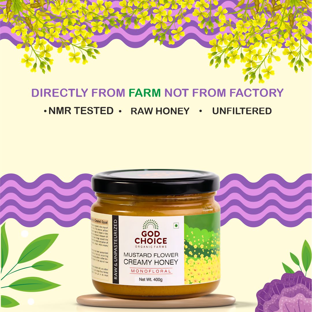 Mustard Flower Honey 400 GM 