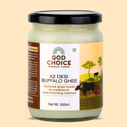 A2 Desi Buffalo Ghee | Curd Churned