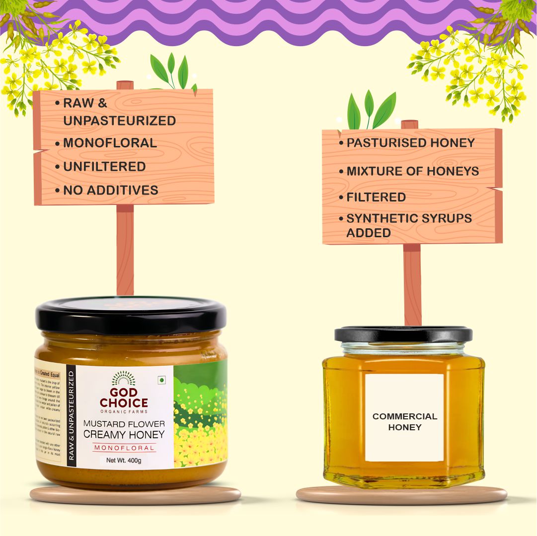 Mustard Flower Honey 