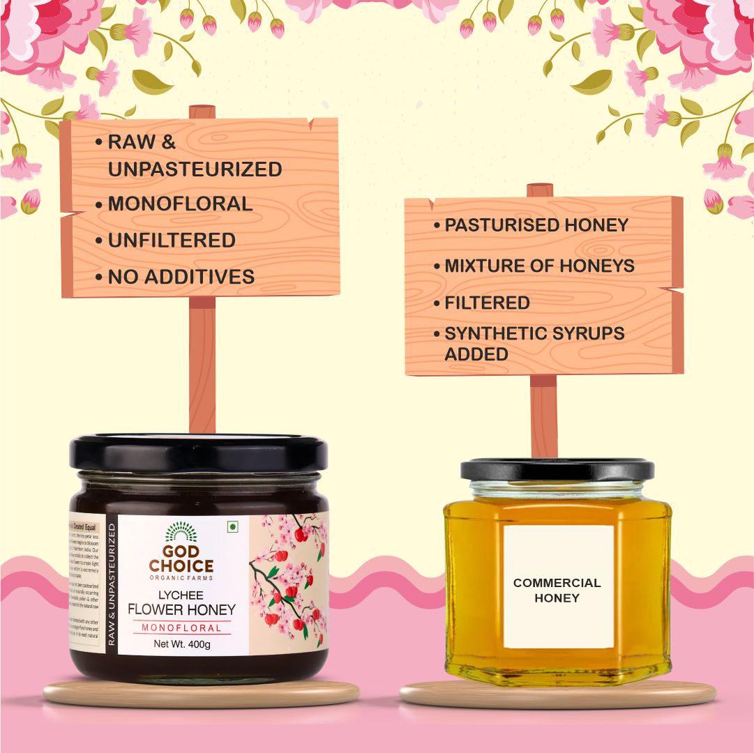 Lychee Flower Honey 400 GM 