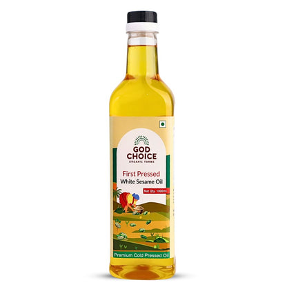 White Sesame Oil  |Cold Pressed | Single-Filtered