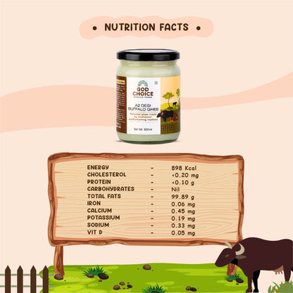 A2 Desi Buffalo Ghee Nutrition Facts