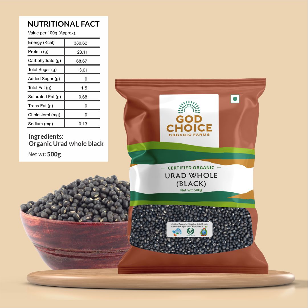 Black Urad Dal Whole Nutrition Fact