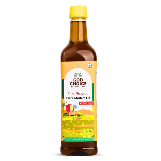 Organic Black Mustard Oil | First Pressed |Single-Filtered