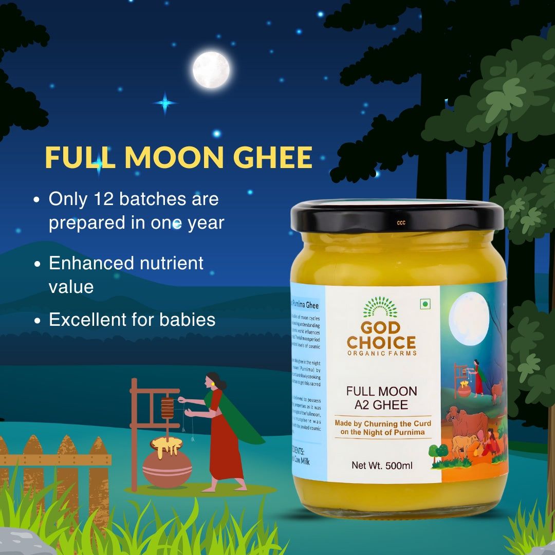 Full Moon A2 Ghee | Curd Churned