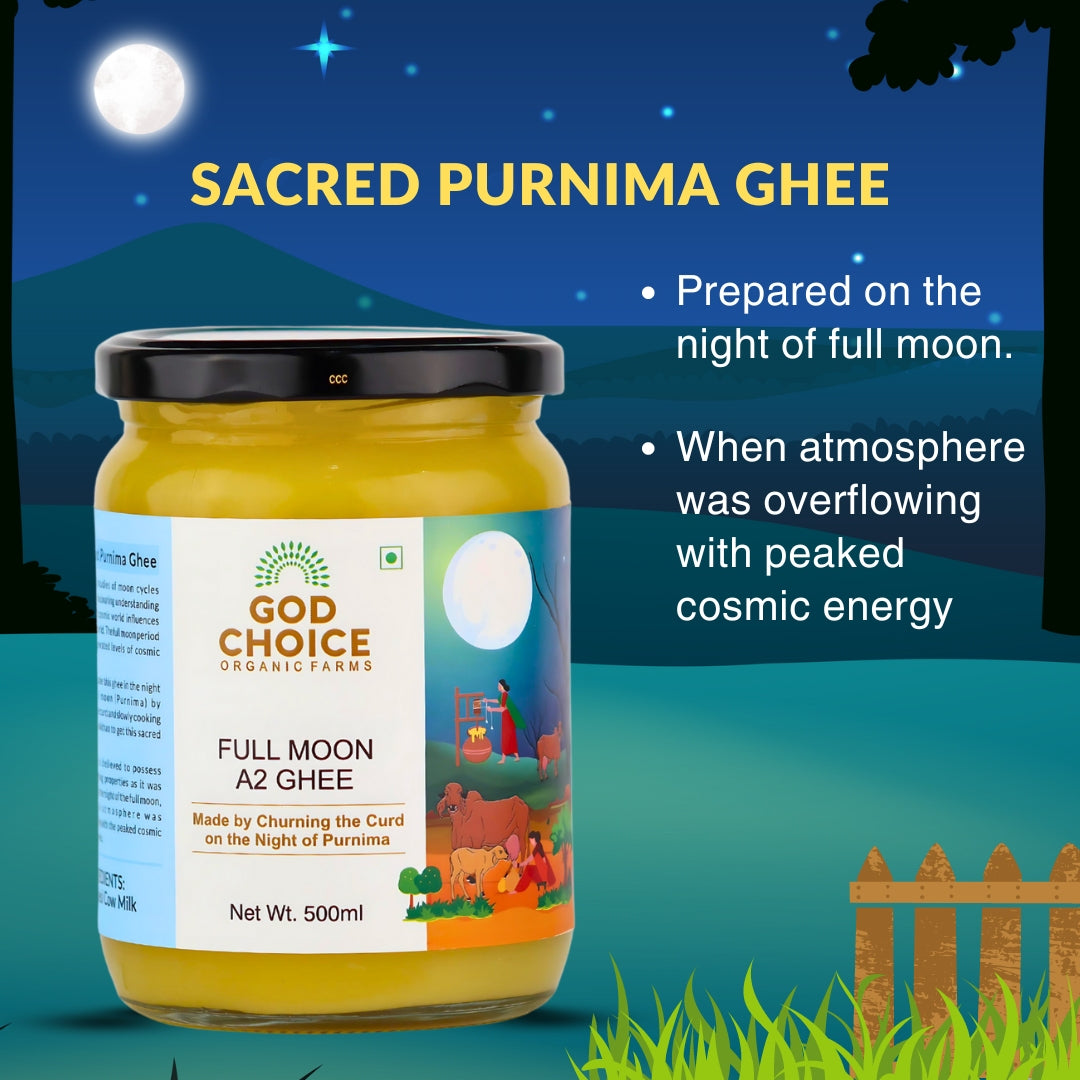 Full Moon A2 Ghee | Curd Churned