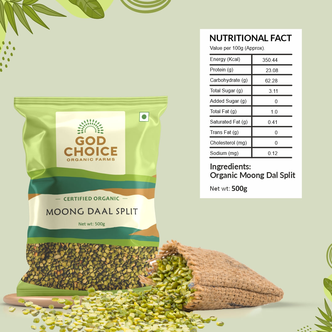 Green Moong Dal Whole Nutritional Fact