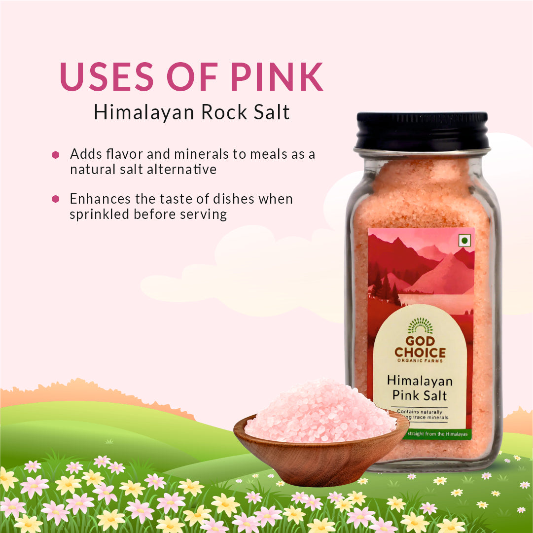 Himalayan pink salt Uses