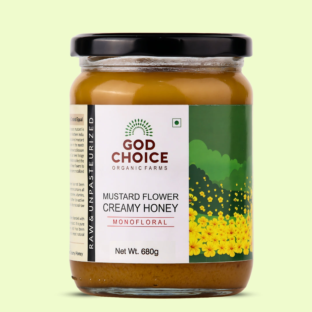 Mustard Flower Honey | Mono-Floral | Raw | Unfiltered