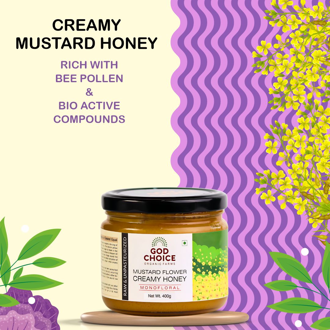 Mustard Flower Honey Monofloral