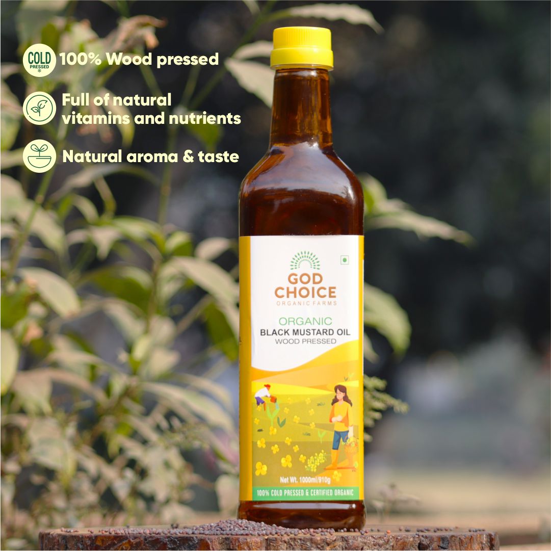 Organic Black Mustard Oil 