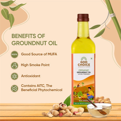 Organic Groundnut Oil Features