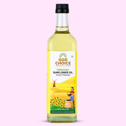 Organic Sunflower Oil 1000 ml