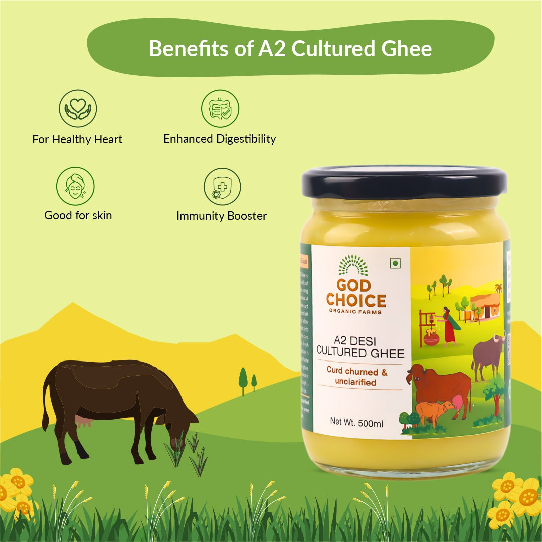 A2 Cultured Ghee | Curd Churned