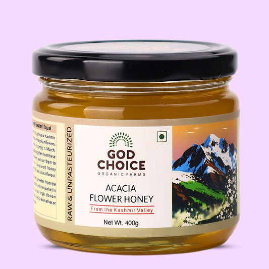 Acacia Flower Honey | Mono-Floral | Raw | Unfiltered