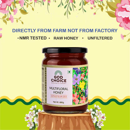 Multifloral Honey | Unpasteurized | Raw | Unfiltered