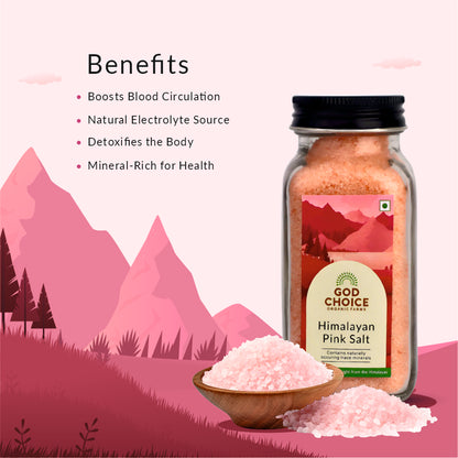 Himalayan pink salt | Premium Sendha Namak | Unprocessed | Low sodium