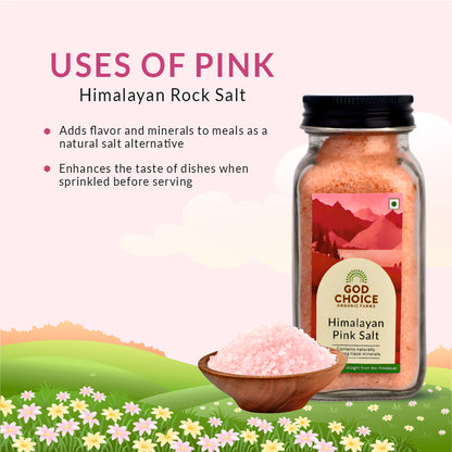 Himalayan pink salt | Premium Sendha Namak | Unprocessed | Low sodium