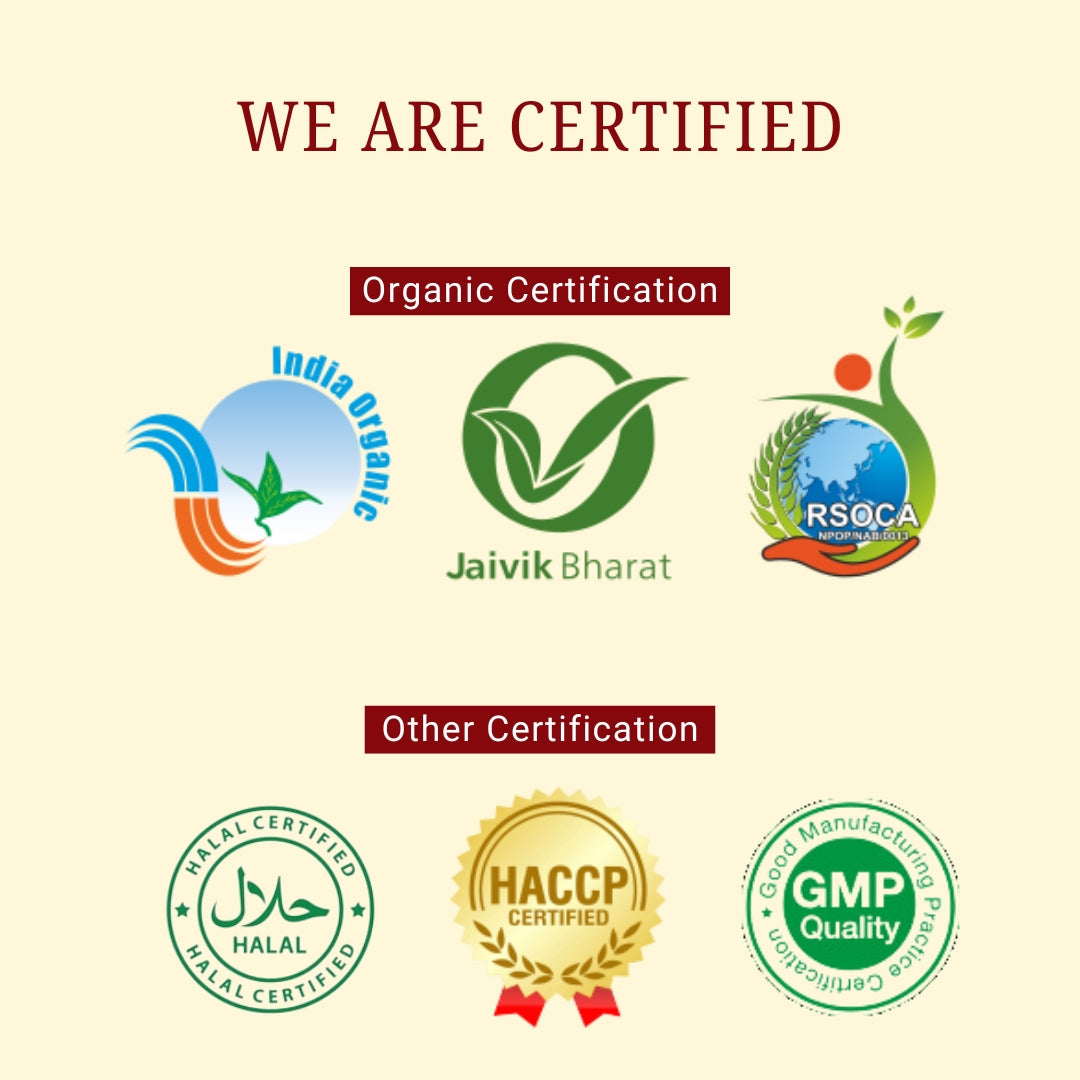 We are certified